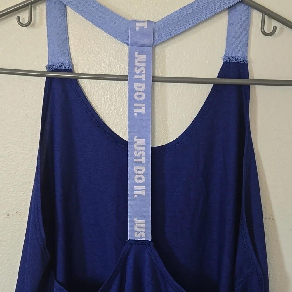 Nike Dri-Fit | Navy T-back Tank Top Size Small